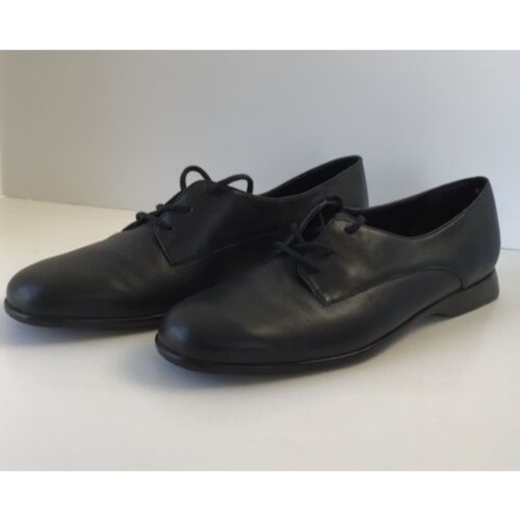 TROTTERS Women's Leather Lace Up Shoes, Deep Navy Blue (Size 9.5 N) - Picture 6 of 11